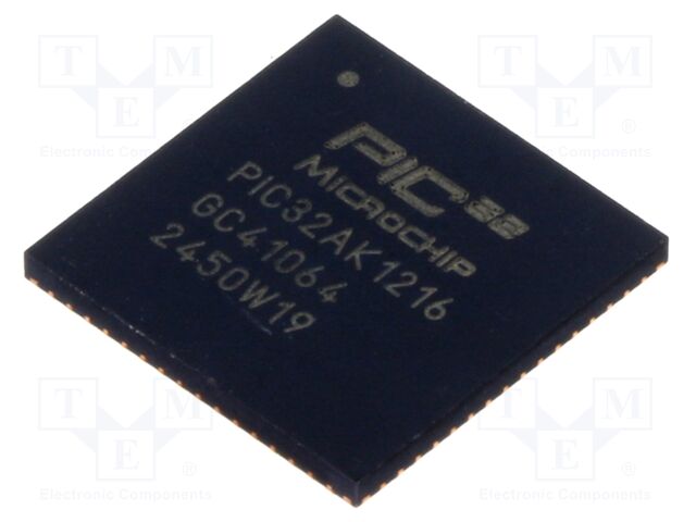 IC: PIC microcontroller; 128kB; 200MHz; 3÷3.6VDC; SMD; VQFN64; tube
