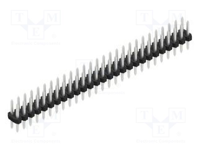 Connector: pin strips; pin header; male; PIN: 54; 2mm; THT; 2x27