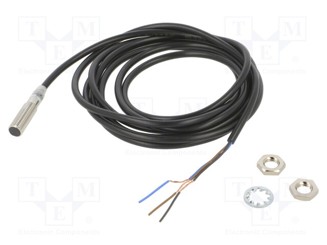Sensor: inductive; OUT: NPN / NO; 0÷1.2mm; 10÷30VDC; M8; IP67; 200mA