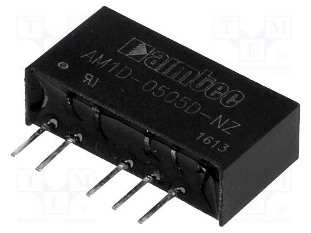 Converter: DC/DC; 1W; Uin: 4.5÷5.5V; Uout: 5VDC; Uout2: -5VDC; SIP7