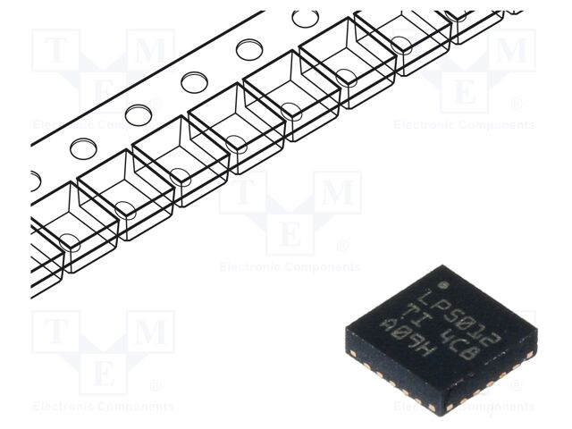 IC: driver; LED driver; I2C,PWM; WQFN20; Ch: 12; 2.7÷5.5VDC