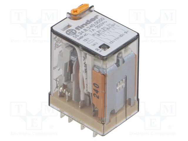 Relay: electromagnetic; industrial