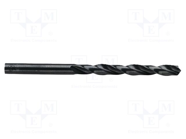 Drill bit; for metal; Ø: 5.1mm; high speed steel