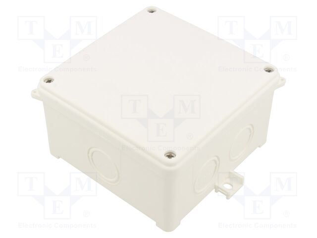 Enclosure: junction box; X: 118mm; Y: 68mm; Z: 118mm; wall mount