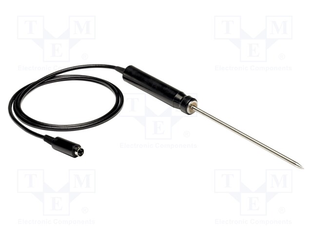 PT100-type temperature probe; -60÷500°C; Probe l: 150mm; Len: 1m