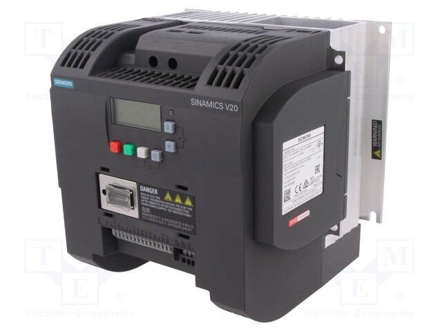 Inverter; Max motor power: 2.2kW; Usup: 200÷240VAC; 0÷599Hz; IN: 6