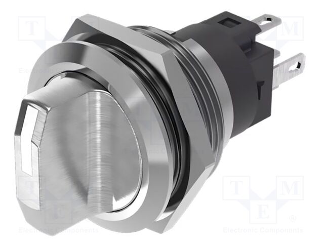 Switch: rotary; Pos: 2; SPDT; 0.5A/220VAC; 0.7A/24VDC; on panel
