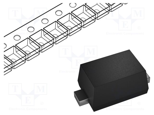 Diode: rectifying; SMD; 1kV; 1A; SMA flat; Ufmax: 1.7V; Ifsm: 30A