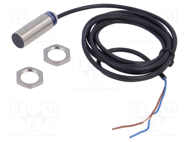 Sensor: inductive; Output conf: 2-wire NO; 0÷5mm; 12÷24VDC; M18