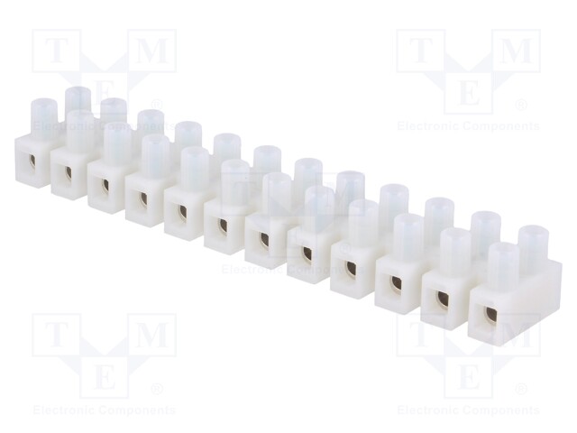 Terminal block; screw terminal; ways: 12; 2.5mm2; terminals: 24