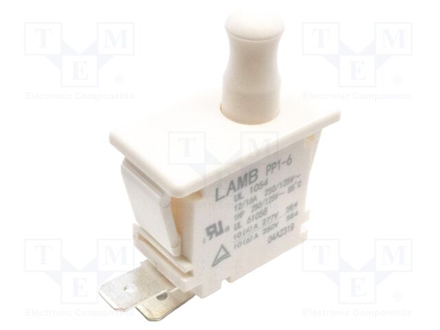 DETECTOR SWITCH, SPDT, PUSH PULL
