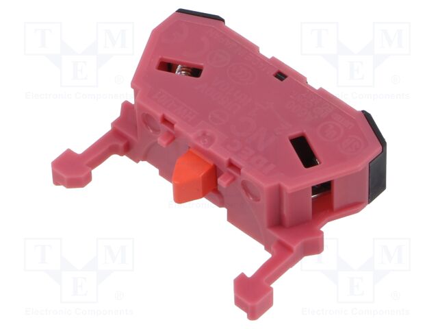 Contact block; Contacts: NO