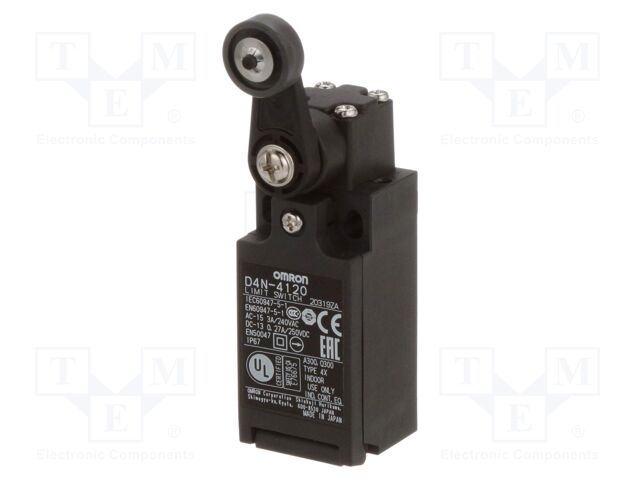 Limit switch; roller lever; 10A; max.240VAC; max.250VDC; M20; IP67