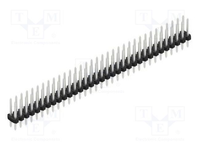 Connector: pin strips; pin header; male; PIN: 66; 2mm; THT; 2x33