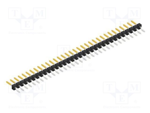 Connector: pin strips; pin header; male; PIN: 33; 2.54mm; SMT; 1x33