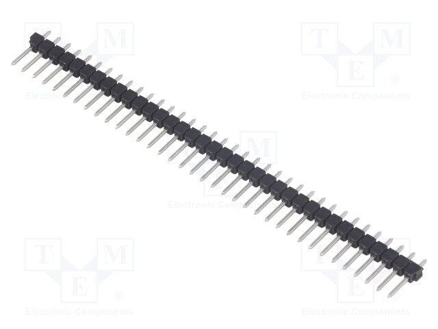 Pin header; pin strips; male; PIN: 36; straight; 2.54mm; THT; 1x36