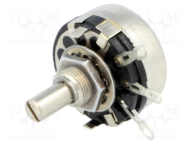 Potentiometer: shaft; single turn; 150kΩ; 2W; ±20%; soldered; 6mm