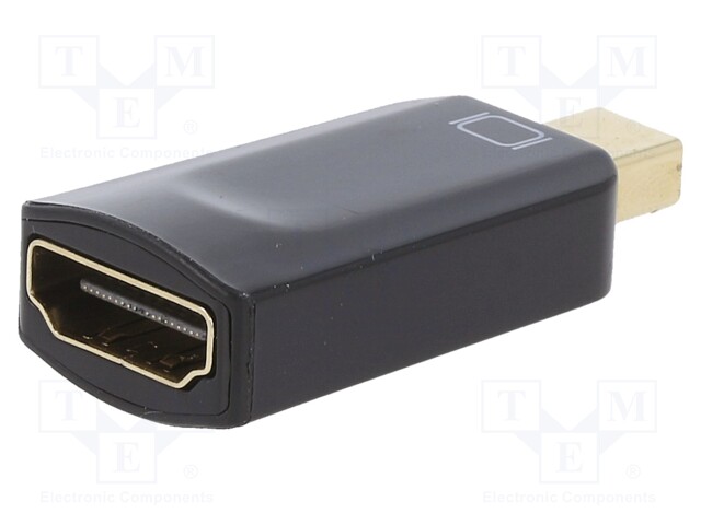 Adapter; DisplayPort 1.2,HDMI 1.3; Colour: black