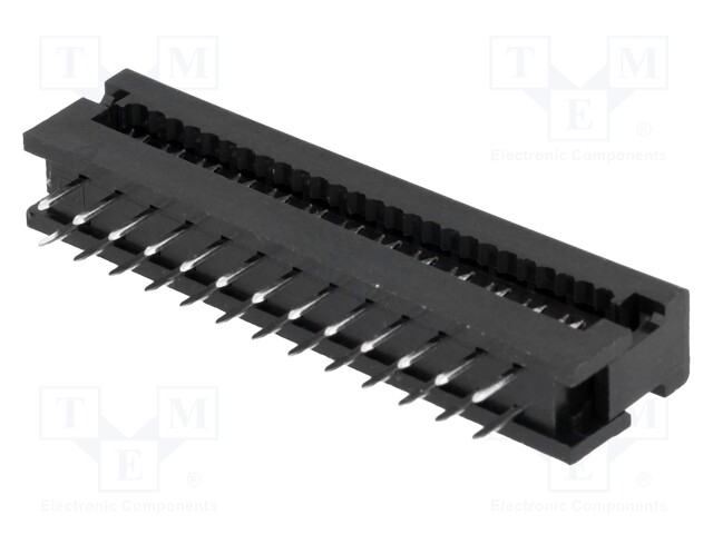 IDC transition; PIN: 26; IDC,THT; for ribbon cable; 1.27mm; 1A