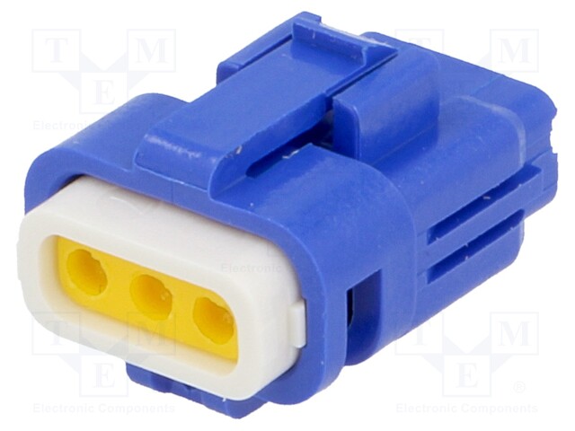 Connector: wire-wire/PCB; 565,E-Seal; plug; female; IP67; blue