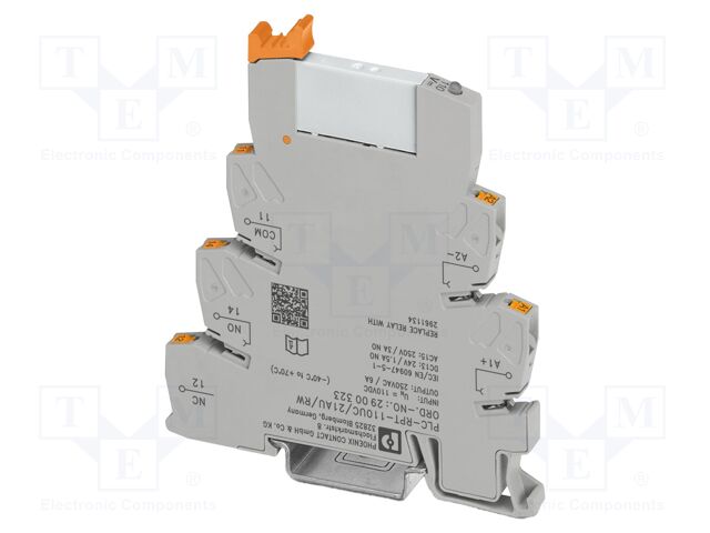 Relay: interface; Mounting: DIN