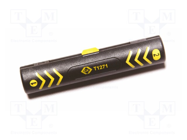 Stripping tool; 4.8÷7.5mm; Wire: round