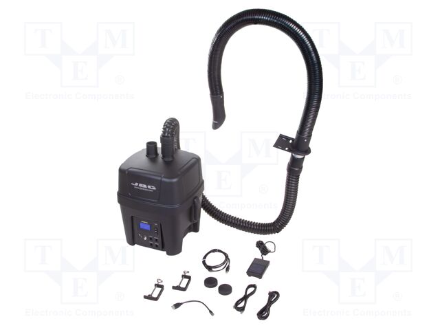 Fume extractor; 160m3/h; 230VAC; 300W; Dimensions: 380x340x475mm