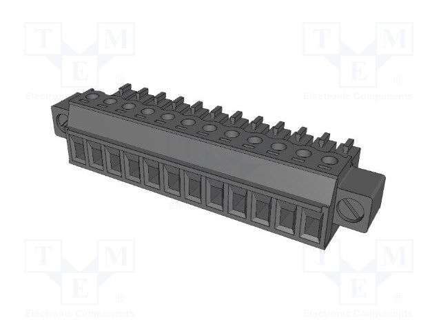 Pluggable terminal block