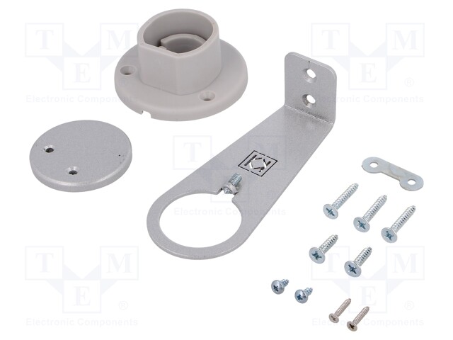 Single extension arm; silver; Application: OVAL20