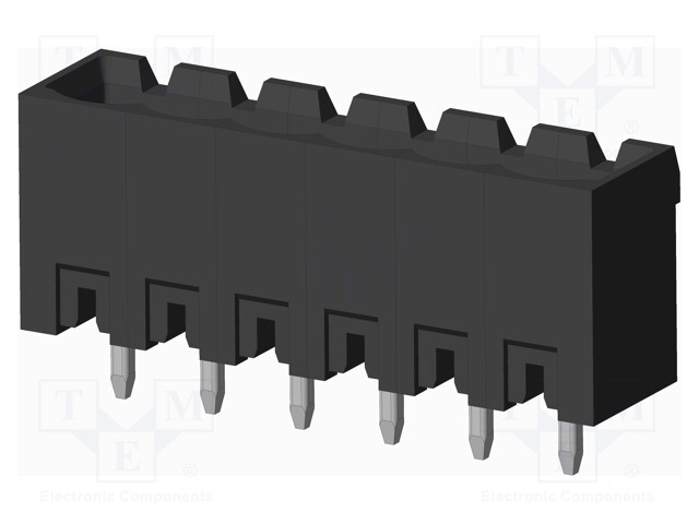 Connector: pluggable terminal block; socket; male; straight; THT