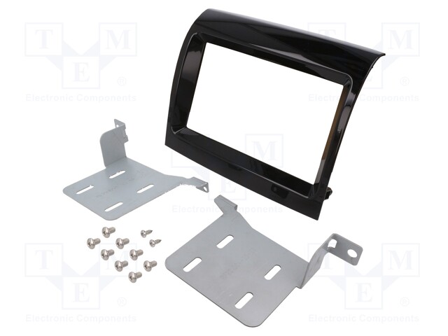 Radio mounting frame; Citroën,Fiat,Opel,Peugeot; 2 DIN