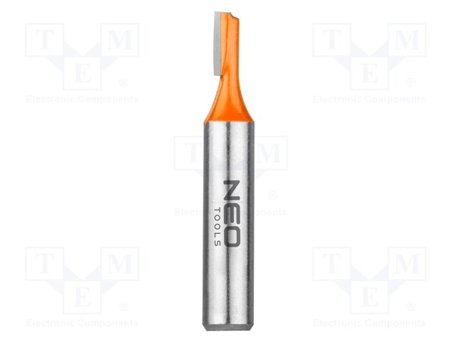 Fast cutting mill; Ø: 3.96mm; Ø: 8mm; end mill; Cutting edges: 1