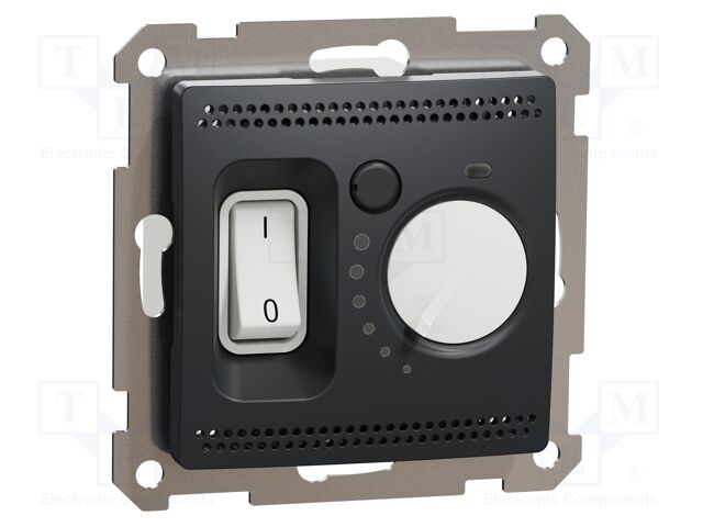 230VAC; IP20; plaster embedded,in mounting box; anthracite