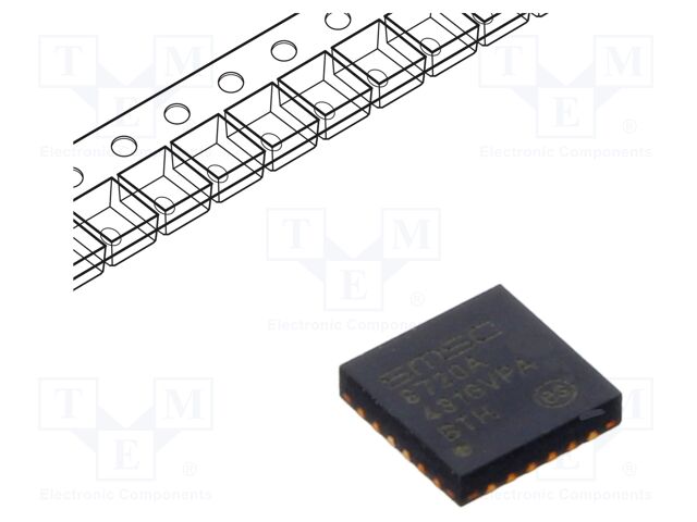 IC: transceiver; 10/100Base-T; QFN24; 1.62÷3.6V; 0÷85°C; in-tray