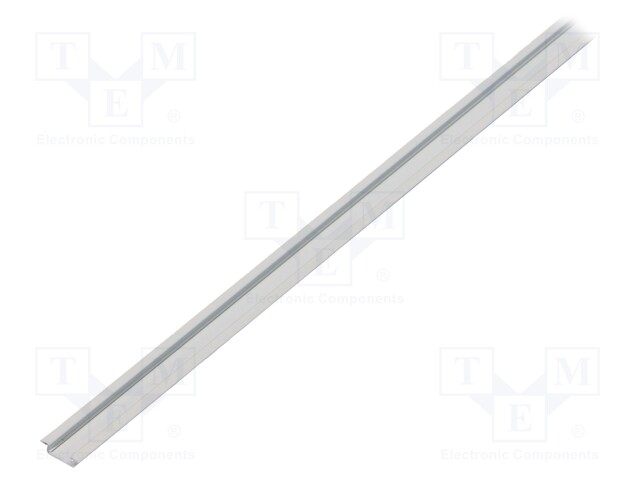 Profiles for LED modules; white; L: 1m; MICRO-NK; aluminium