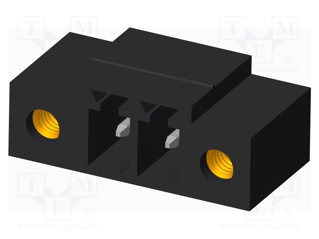Connector: pluggable terminal block; socket; male; on PCBs