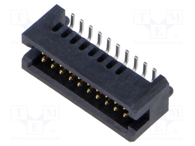 Connector: PCB to PCB; male; PIN: 20; 1.27mm; TFM; SMT; socket; 3.7A