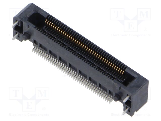 Connector: PCB to PCB; female; PIN: 80; 0.5mm; ERF5; gold-plated