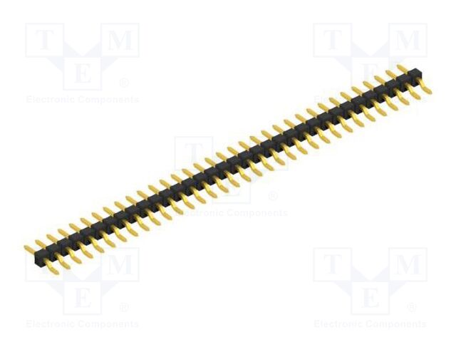 Connector: pin strips; pin header; male; PIN: 34; 2.54mm; SMT; 1x34