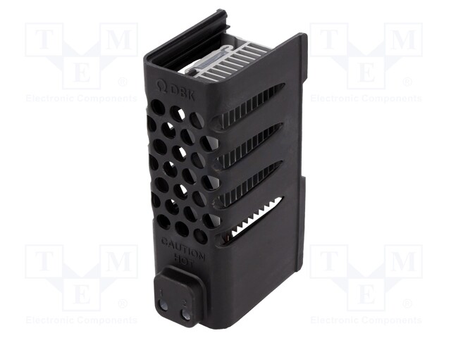 Radiator heater; 40W; IP20; DIN EN50022 35mm; 35.5x57x97.5mm