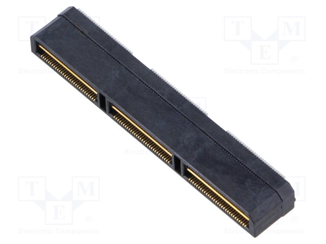 Connector: PCB to PCB; male; PIN: 180; 0.5mm; QTH; gold-plated; SMT