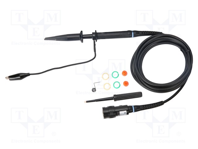 Probe: for oscilloscope; passive; 25MHz; Uin max: 600V; BNC plug