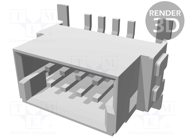 Connector: PCB to PCB; male; PIN: 8; 1.27mm; Series: har-flex; 2.3A