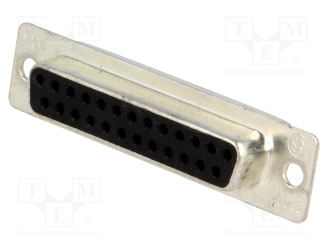 D-Sub; PIN: 25; plug; HD 20; female; soldering; for cable