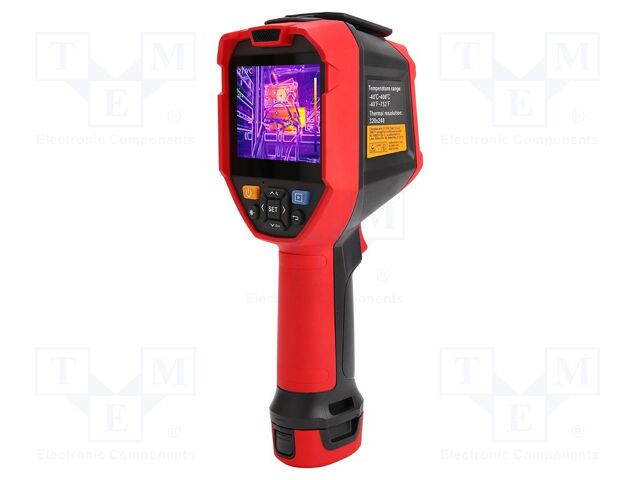 Infrared camera; LCD TFT 3,5"; 320x140; 9Hz; -40÷400°C; ≤65mK