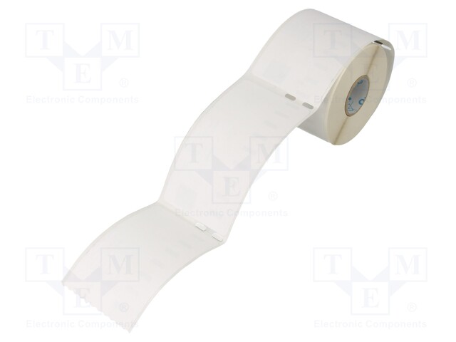 Label; Width: 101mm; Colour: white; L: 54mm