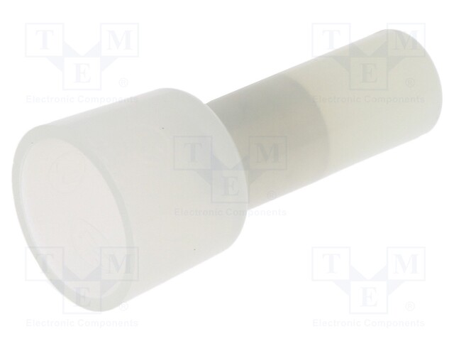 Close end; crimped; L: 28mm; Variant: insulated; UL94V-2