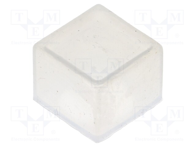 Cover; IP68; transparent; LAS2F; 15x15x12mm