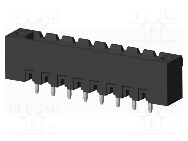 Connector: pluggable terminal block; socket; male; on PCBs