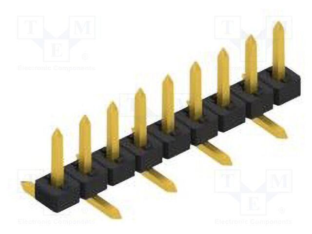 Connector: pin strips; pin header; male; PIN: 9; 2mm; SMT; 1x9; 100V